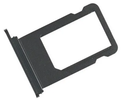 Produktbild von iPhone 8 Plus Sim Karten Halter Tray Fach, Schwarz