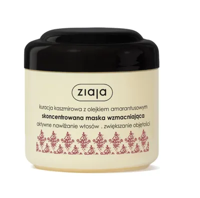 Produktbild von Ziaja Kaszmirowa Skoncentrowana Maska wzmacniająca do włosów, 200 ml