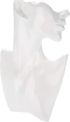 Produktbild von Mannequinbüste für Ohrringe - Weiß - Modellshop-Displayständer