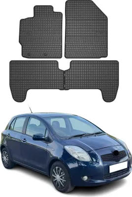 Immagine prodotto di 2005-2011 Toyota Yaris tappetini in gomma nera 4 pz