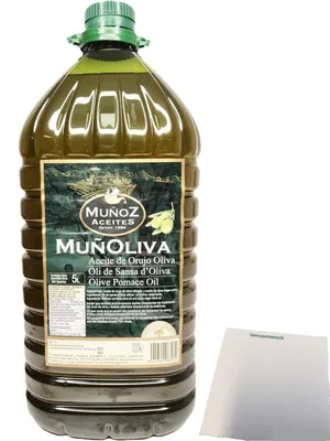 Produktbild von Munoz Aceite de Oliva Virgen Extra Natives Olivenöl (5L Kanister) + usy Block