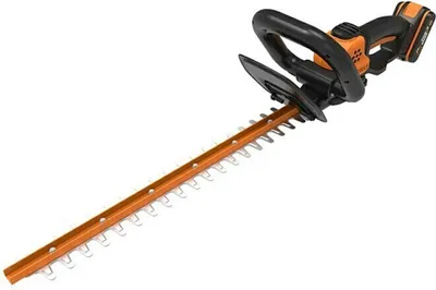 Obrázek produktu pro WORX WG261E, 44 cm, Dvojité ostří, Černá, Oranžová, 1,6 cm, Baterie, 20 V