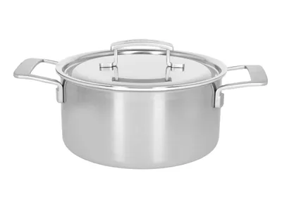 Zdjęcie produktu dla Demeyere - Garnek niski z pokrywką Industry 24cm/5,2L