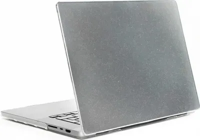 Productafbeelding van Selencia Glitter Cover voor de Apple MacBook Air 13 inch (2018-2020) - Transparant
