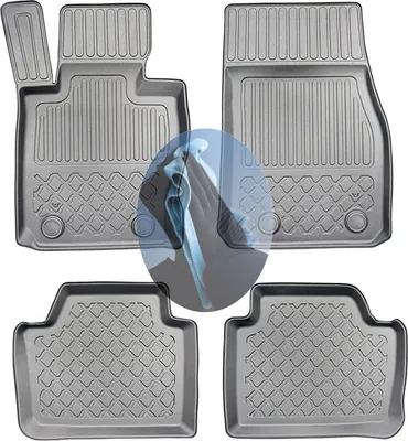 Produktbild von Z518423 TPE-Gummifußmatten kompatibel mit  BMW 3er xdrive Modern Line F31 Touring Kombi 5-türer 2012-2019