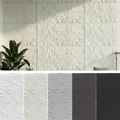 Obrázok produktu pre XMTECH 2X Nástenné panely s kamenným vzhľadom, 3 cmPolyuretánobklad, 120 x 60 cm, dizajn prírodného kameňa, 3D obkladové panely do obývacej izby a kuchyne, vodovzdorné, krémovo biele