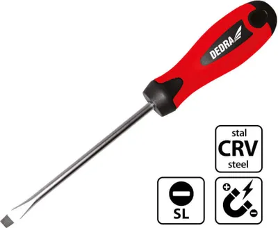 Produktbild von Schraubendreher mit Schlitz 3x75mm, CrV