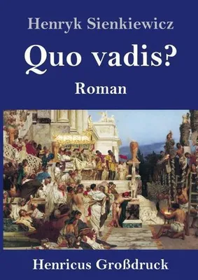Immagine prodotto di Quo vadis? (Großdruck)