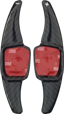 Produktbild von Schaltwippen für VW Amarok Arteon Golf 7 8 T6 T7 Passat Polo Sharan T-Cross T-Roc Taigo Tiguan Touareg Touran Jetta DSG Carbon Glanz Typ-C