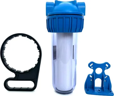 Produktbild von IBO Wasserfilter 1 Zoll Filter für Hauswasserwerke 10 Zoll Vorfilter für Hauswasserwerk Filtereinsatz Garten Pumpen Filter Schmutzfilter