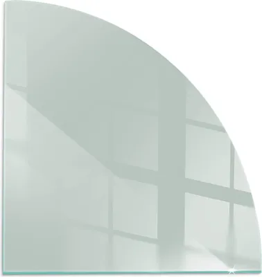Produktbild von Farbe Hellgrün – Glasbodenplatte für – Kaminofen – Kaminplatte Glas – Schutzglas – Funkenschutzplatte –Glasbodenplatte Feuerfeste – Hitzeschutzplatte – Bodenschutz aus Glas – 1/4 100x100 cm