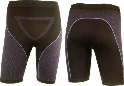 Produktbild von Crivit Sports Damen Funktionshose 58767 Schwarz/Lila S [36/38]
