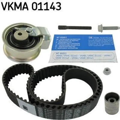 Produktbild von SKF VKMA 01143 Zahnriemensatz für VW Golf IV Schrägheck (1J1) 120-Zähne