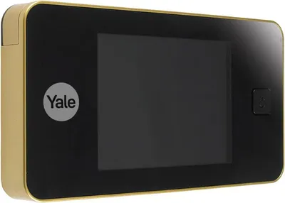Produktbild von Yale elektronischer digitaler Türspion Messing 105° live view 45-0500-1432-00-02-01