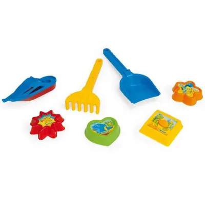Produktbild von strandspielzeug-Set 30 cm 7-teilig mehrfarbig