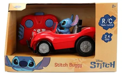 Produktbild von Jada Disney Stitch, ferngesteuertes Auto, Buggy, 1/32, Funksteuerung 2,4 GHz, ab 2 Jahren