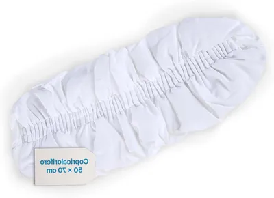 Productafbeelding van Radiatorhoes Katoen - Universele Hoes - Lucht Zuiveren - Elastische Pasvorm - 50 x 70 cm - Wit