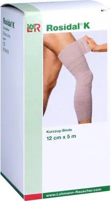 Produktbild von Rosidal K 12 cm x 5 m Kurzzug-Binde, 1 St. Binde