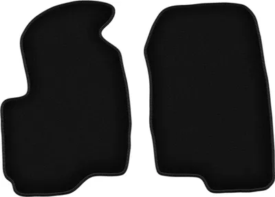 Immagine prodotto di Wielganizator Tappetini anteriori in velluto per Mitsubishi Colt VII (2004-2008, hatchback) neri, set 2 pz, con fissaggi