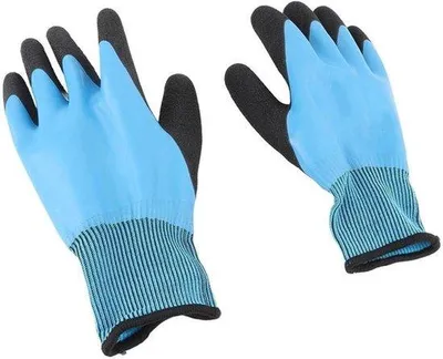 Productafbeelding van Elektrische handschoenen - Geschikt voor hoge spanning - Vlamvertragend - Gemaakt van rubber - Antislipcoating - Isolatie - Geel - Model XZY 3.0 - Geschikt voor elektrische werkzaamheden.