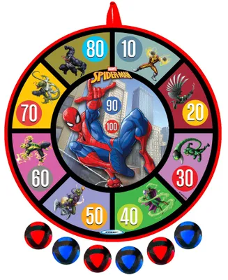 Produktbild von Dartscheibe Spider-Man mit Bällen - Spielzeug Dartspiel