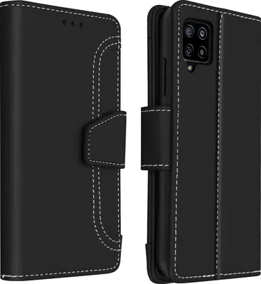 Obrázek produktu pro Avizar, Samsung Galaxy A42 5G flipový kryt s peněženkou, černý