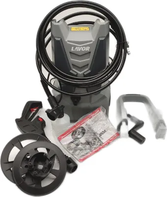Immagine prodotto di Lavor Idropulitrice Run Extra 145 GL con riavvolgitore Elettrico Grigio Potenza 150 bar Portata massima 420 l/h Motore massimo 1900W