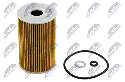Produktbild von Ölfilter NTY FOF-HY-510 Filtereinsatz für HYUNDAI Tucson (TL, TLE) für KIA SPORTAGE (SL)