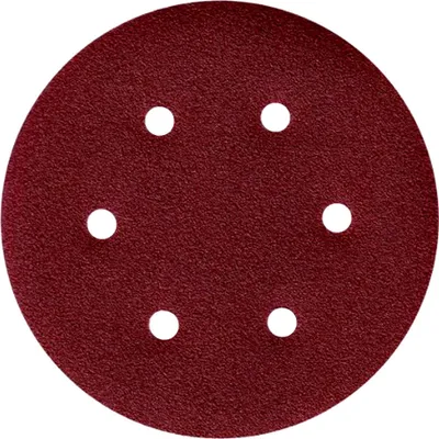 Produktbild von 50er Pack Schleifpapier Schleifblatt 150 mm 6 Loch Körn.= 120 für Exzenterschleifer