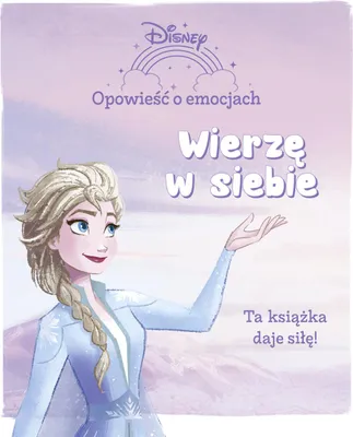 Productafbeelding van Opowieść o emocjach Wierzę w siebie Disney - (Buch auf Polnisch)