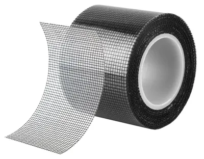 Imagen del producto de Cinta de reparación para fibra de vidrio, 50 mm x 5 m, autoadhesiva, para mosquiteras