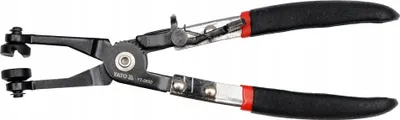 Zdjęcie produktu dla Yato YT-0650, Szczypce dociskowe, 4,12 mm, 23 cm, Polichlorek winylu (PVC), Stal