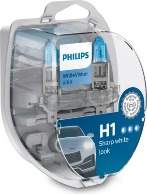 Obrázok produktu pre Philips WhiteVision Ultra H1/W5W 12V 55W P14.5s (balenie 2 ks)