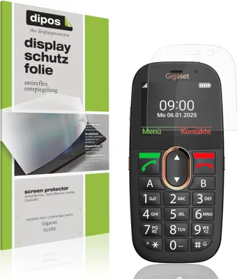 Image de 4x Film de protection d'écran pour Gigaset GL695 protecteur antireflet dipos