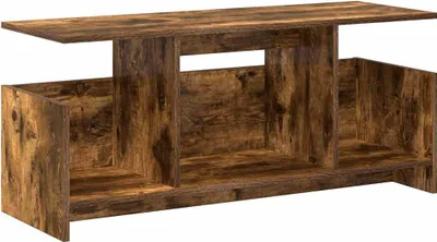 Produktbild von "2026 Moderne" TV-Ständer Geräucherte Eiche 102x35x45cm Holzwerkstoff - TV-Schränke CC239280