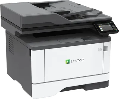 A Lexmark MX331adn laser printer is shown against a white background.