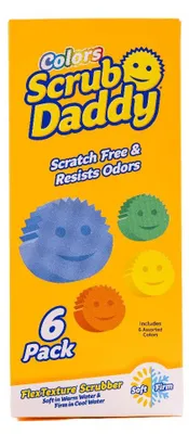 Produktbild von Scrub Daddy Colors Spülschwamm, Putzschwämme im Multipack - Texturveränderung, k
