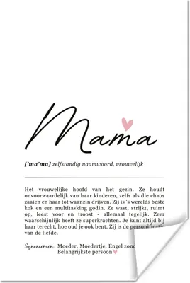 Produktbild von MuchoWow® Poster rvm-mama-2 120x180 cm - Kunstposter