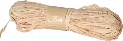 Zdjęcie produktu dla Rafia Naturalna Dekoracyjna 15g – Słomkowy Odcień