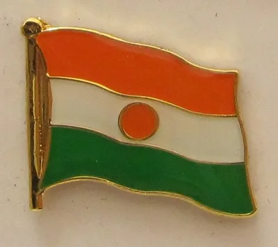 Produktbild von Niger Pin Anstecker Flagge Fahne Nationalflagge