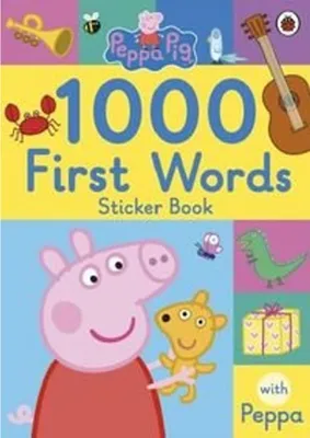 Produktbild von Peppa Pig: 1000 First Words Sticker Book