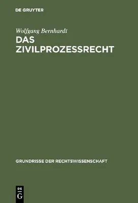 Produktbild von Das Zivilprozeßrecht