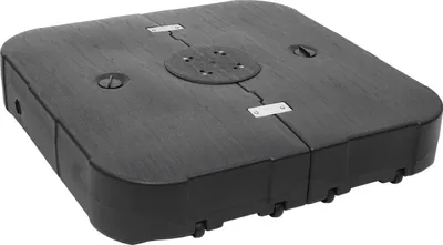 Produktbild von Schirmständer XXL HWC-F54, Ampelschirmständer Marktschirmständer, rollbar befüllbar 180kg universell passend