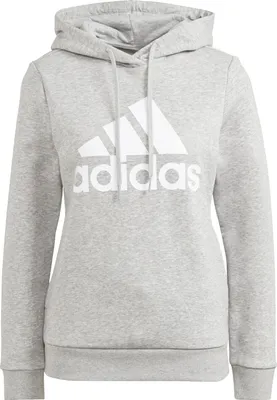 Produktbild von adidas Kapuzenpullover Hoodie Pullover Damen mit Fleeceinnenseite, Farbe:Schwarz, Größe:XL