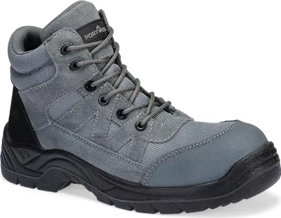 Produktbild von Hochwertiger Composite-Textilschuh S1pl Sr Fo - Größe 45 - Metallgrau - Portwest