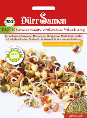 Produktbild von Keimsprossen Wellness Mischung | -Keimsprossen von Dürr Samen