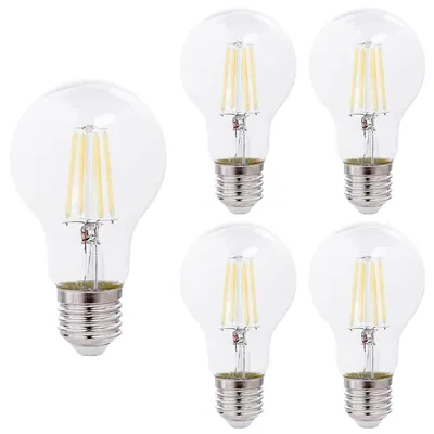 Produktbild von Optonica E27 LED-Filamentlampe A60 8W 810lm 4500K 230V 5 Stück