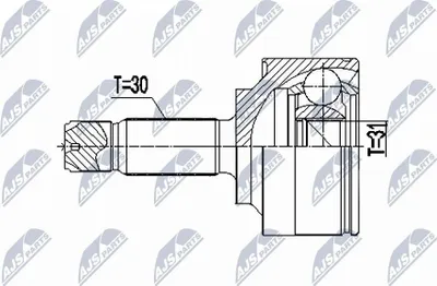 Produktbild von NTY Gelenksatz Antriebswelle Vorne Radseitig passend für MERCEDES-BENZ V-Klasse (W447) NPZ-ME-033