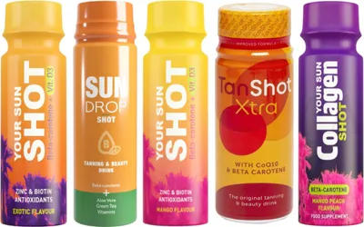 Produktbild von 5er Set Sonnenshots für Solarium Sun D3 Collagen