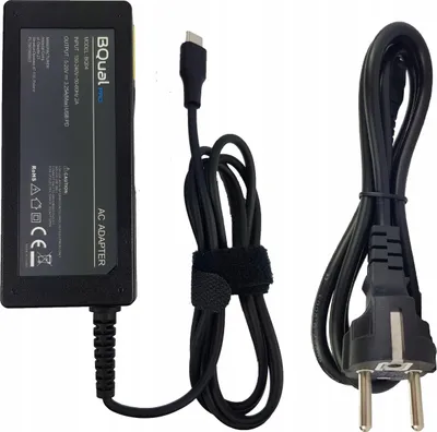 Obrázek produktu pro BQual Nabíječka pro notebook BQ04 65W USB-C s kabelem